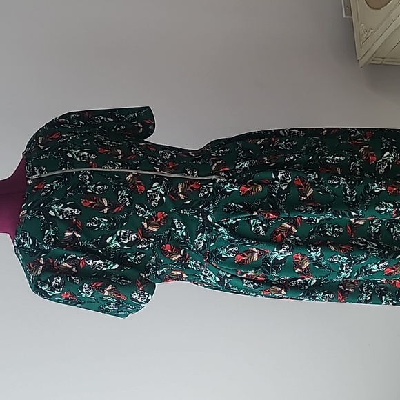 Feather Print LLR Amelia Dress - Picture 3 of 7